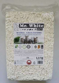 WIÓRKI CELULOZOWE MR. WHITE PURE 1,5KG