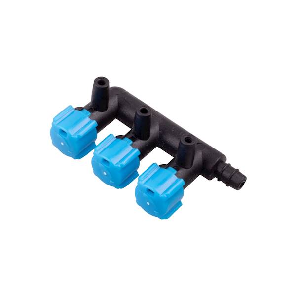 HP Rozdzielacz z zaworkami 3 wyjścia 5SZT