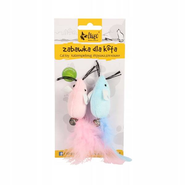 DG ZABAWKA MYSZKI TWIN 2SZT