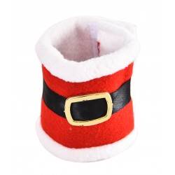 BK ŚWIATECZNA DEK. ŁAP DLA PSA 17CM NA RZEP 2SZT