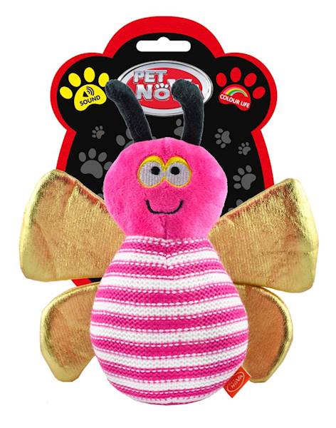 EU PSZCZOŁA PLUSZOWA RÓŻOWA