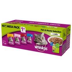 WHISKAS SASZETKA 85G MIX SMAKÓW 