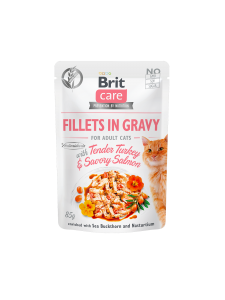 BRIT CARE CAT 85G FG INDYK ŁOSOŚ POUCH 501