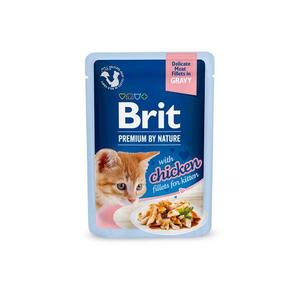 BRIT SASZETKA 85G SOS KITTEN KURA