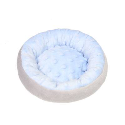 Legowisko okrągłe mini 20cm – Błękitne