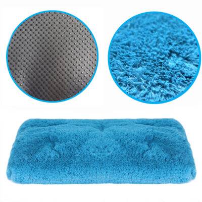 LEGOWISKO SHAGGY XL TURKUSOWE 85X65