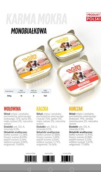 BULT TUF TUF TACKA PASZTET WOŁOWY 300G