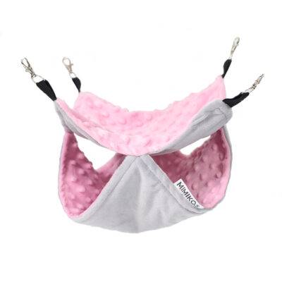 Hamak dwupoziomowy 30x30cm – Różowy