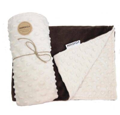 KOCYK MINKY DOT 100X75 ECRU JASNY BEŻ