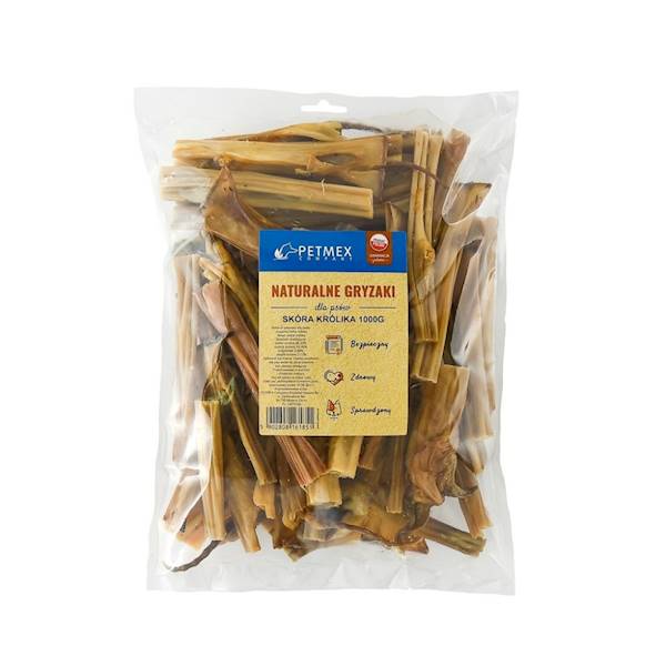 PETMEX SKÓRA Z KRÓLIKA 1KG