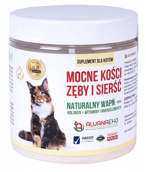 ALVANAECO MOCNE KOŚCI WAPŃ - 100G KOT