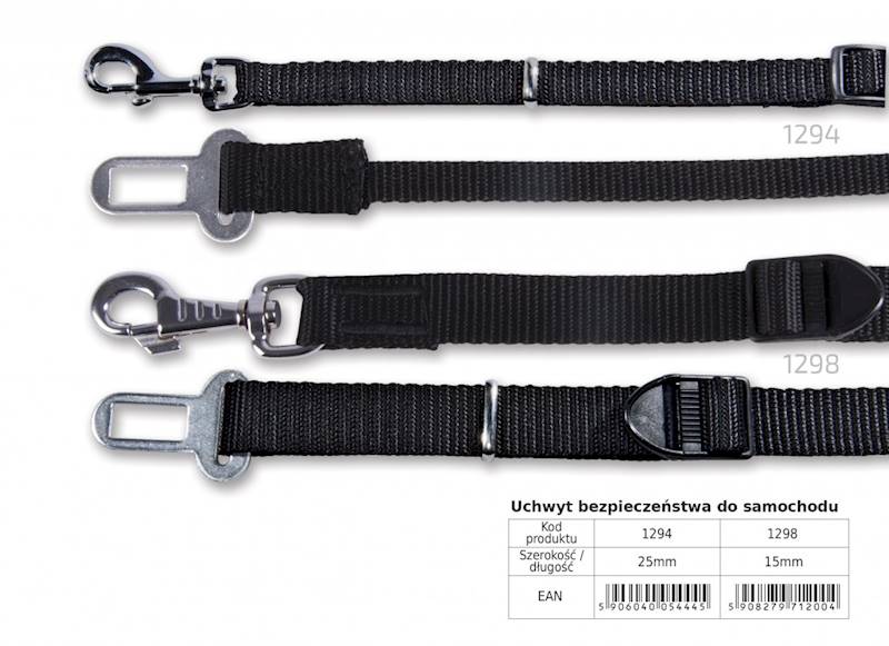 DINO UCHWYT BEZPIECZEŃSTWA TAŚMA GUM. 25mm/34-51cm