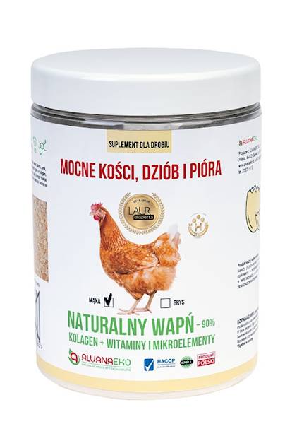 ALVANAECO NATURALNY WAPŃ - DRÓB-GRYS  800G