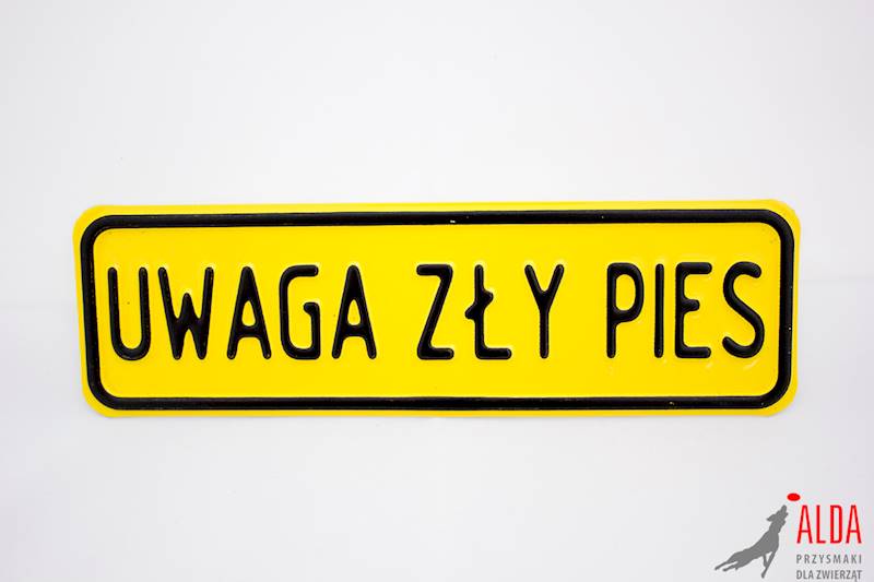 ALDA TABLICZKA OSTRZEG. MINI 60x200