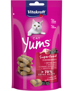 V CAT YUMS SUPERFOOD CZARNY BEZ