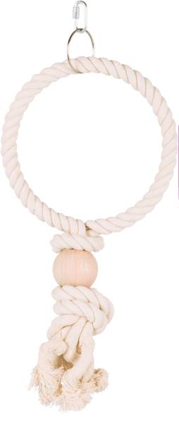 TX SZNUR Z KULĄ DLA PTAKÓW 25cm