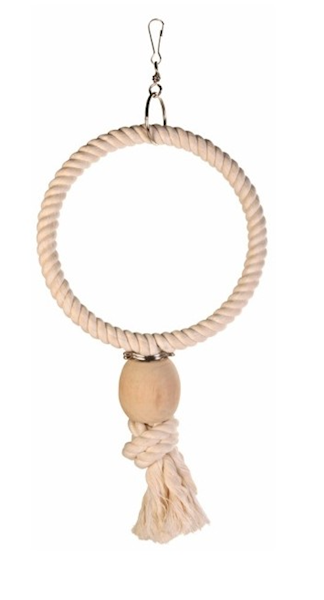 TX SZNUR Z KULĄ DLA PTAKÓW 16cm