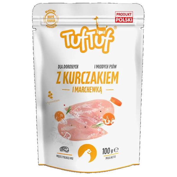 BULT TUF TUF SASZETKA 100G Kurczak z marchewką