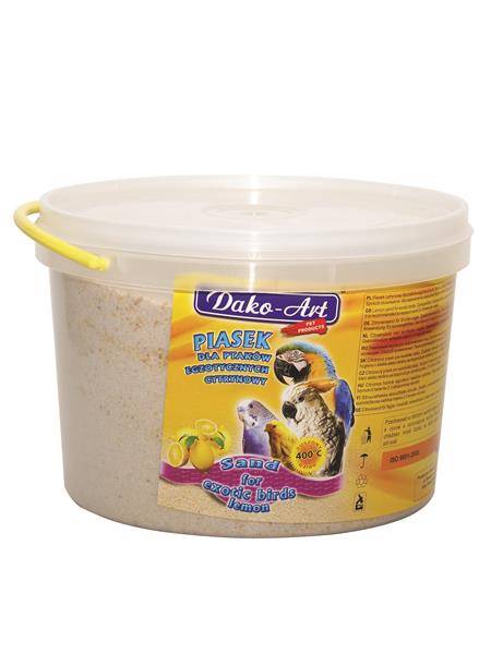 DAKO PIASEK DLA PTAKÓW 3L CYTRYNA
