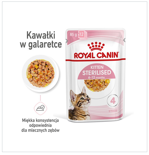 RC KARMA KITTEN STERYLISED 85G  SOS