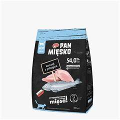 PAN MIĘSKO KOT 400G SUCHA KURA Z PSTRĄGIEM S
