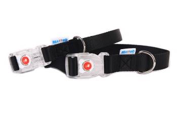 OBROŻA KLAMRA LED CZARNA 20MM/35-50CM