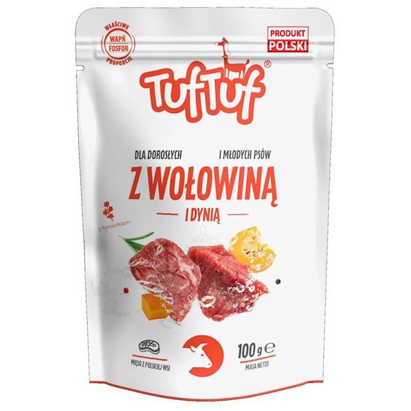 BULT TUF TUF SASZETKA 500G Wołowina z dynią