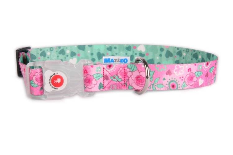 OBROŻA KLAMRA LED KWIATY 25MM/38-65CM