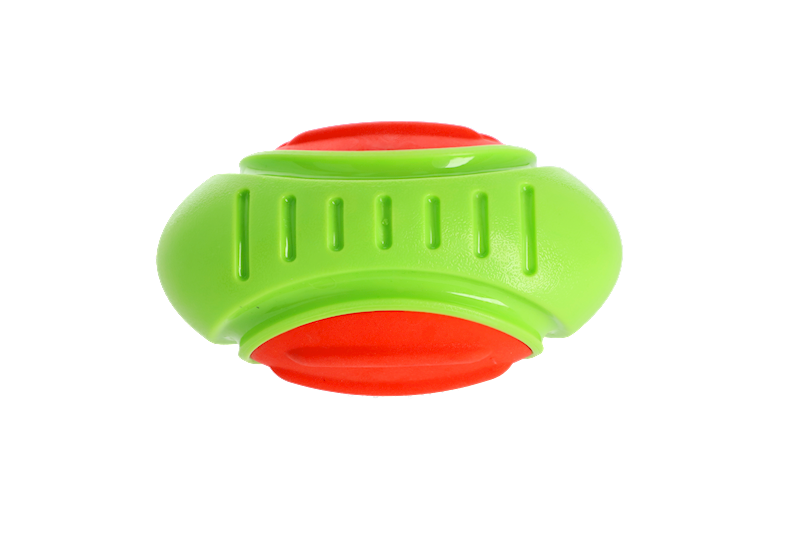 DG ZABAWKA TWARDA GUMA TPR RUGBY DENT 17CM