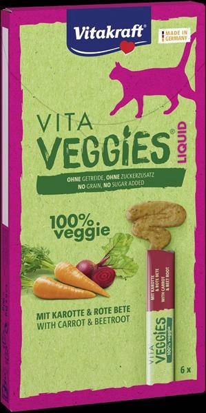 V CAT LIQUID VITA VEGGIES  MARCHEW/BURAK 6x15G