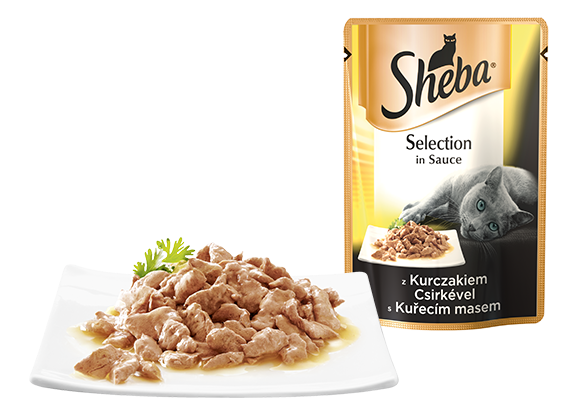 SHEBA 85G SASZETKA MIX SMAKÓW