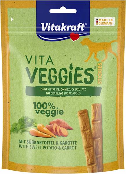 V VITA VEGGIES STICKIES MARCHEW/BATAT 80G