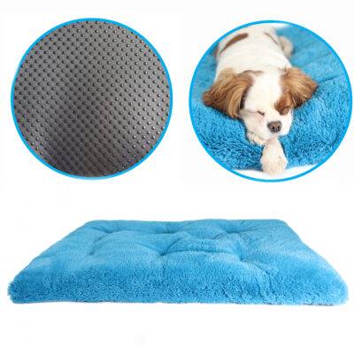 LEGOWISKO SHAGGY XXL TURKUSOWE 115X75