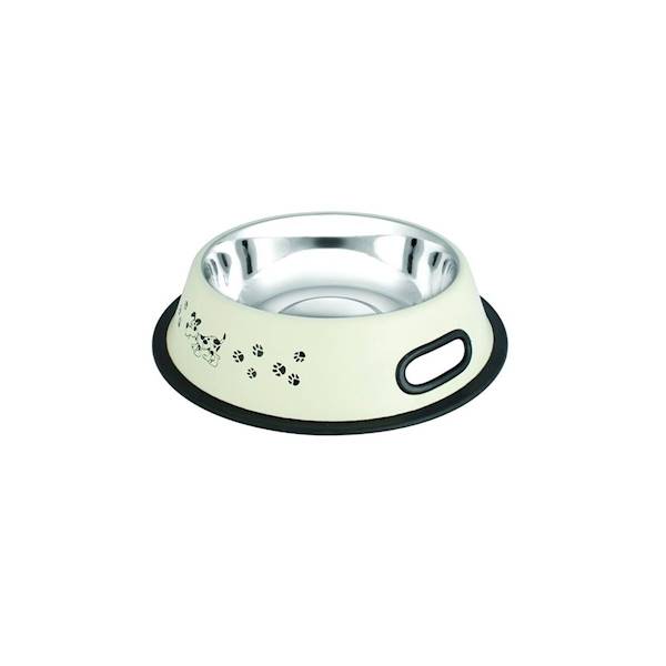 HP Miska Happet MM92 biała wzór pies 22cm/1.5l