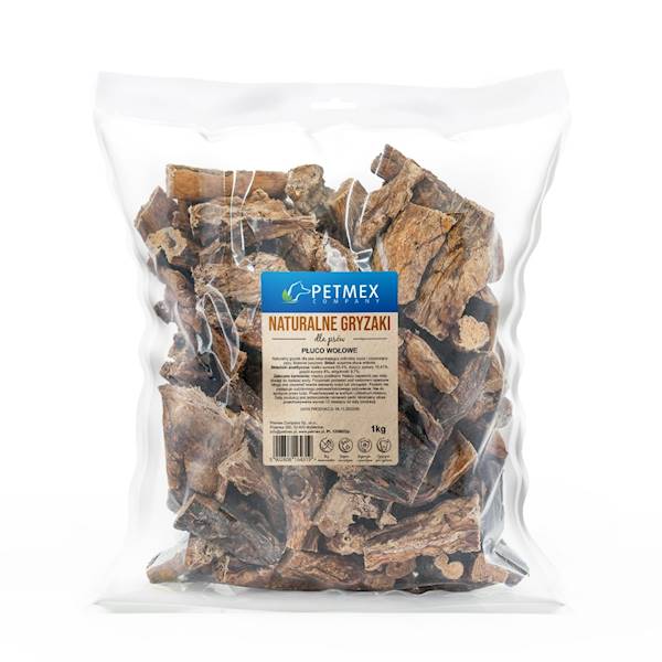 PETMEX PŁUCA WOŁOWE 1KG