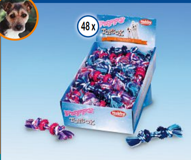 NB LINKA Z GUMĄ DLA SZCZENIĄT 30G 16CM