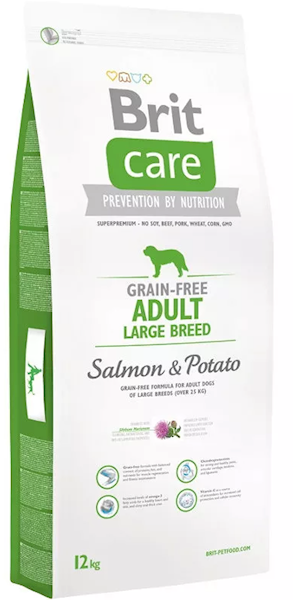 BRIT CARE 12KG ADULT LARGE SALMON&POTATO