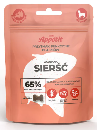 AQUAEL COMFY SKÓRA I SIERŚĆ 70G PIES