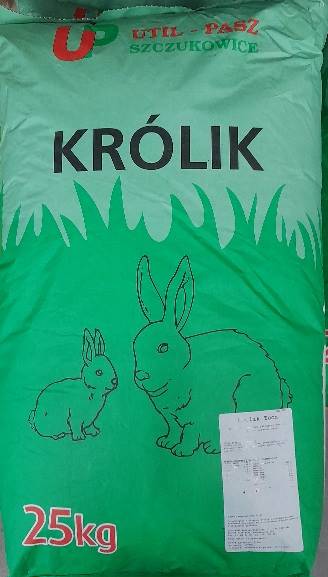 KRÓLIK TUCZ 25KG UTIL-PASZ GRANULAT
