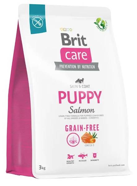 BRIT CARE 3KG PUPPY SALMON 