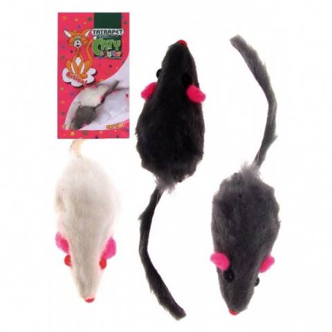 TAT ZABAWKA DLA KOTA PLUSZOWA 5CM