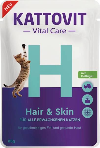 ZG KATTOVIT VITAL CARE HAIR&SKIN SASZETKA 85G