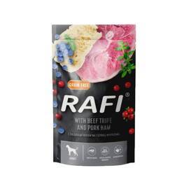 RAFI 500G PIES ŻOŁĄDKI,SZYNKA ŻURAWINA, BORÓWKA