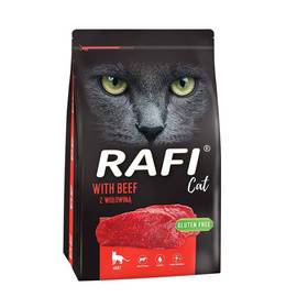 Rafi Cat  z wołowiną - karma sucha 7 kg