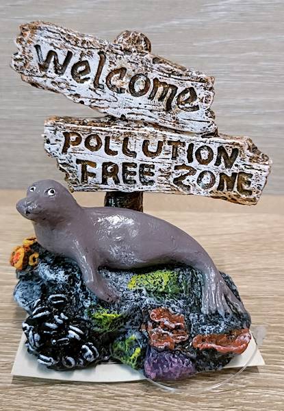 OZDOBA DO AKWARIUM  FOKA