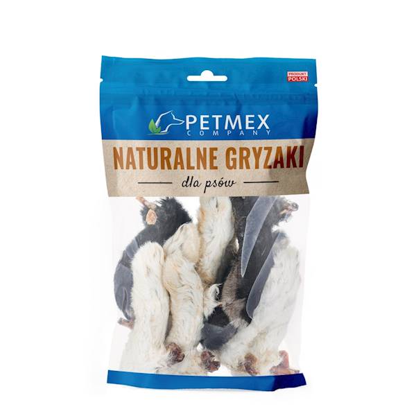 PETMEX ŁAPA KRÓLIKA Z FUTREM 200G