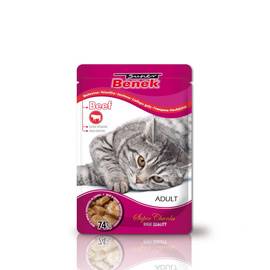 CERTECH BENEK SASZETKA 100G ADULT WOŁOWINA W SOSIE