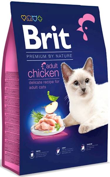 BRIT PREMIUM CAT 8KG ADULT CHICKEN