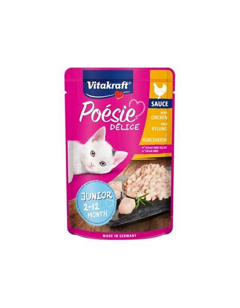 V POESIE 85GR JUNIOR KURCZAK SOS SASZETKA 