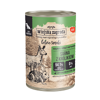 WIEJSKA ZAGRODA 400G LEŚNE SMAKI SARNA Z KRÓLIKIEM